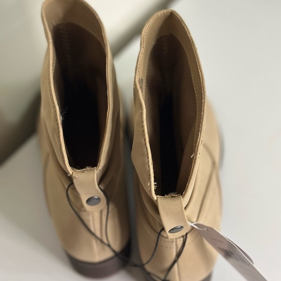 George Women's Tan Ankle Slouch Boots - Picture 4 of 5